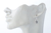 Silver Turtle Dangle Earrings for Women - sparklingselections