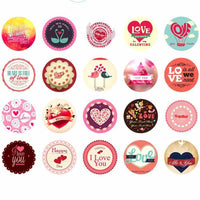 Mini Paper Stickers Love Heart Korean  Diary Photo Album Decoration - sparklingselections