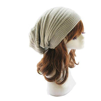 New Winter Fashion Unisex Knit Beanie Beret Warm Oversized Ski Cap Hat - sparklingselections