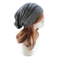 New Winter Fashion Unisex Knit Beanie Beret Warm Oversized Ski Cap Hat - sparklingselections