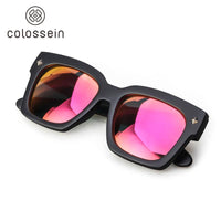 New Fashion Women Over Sized Pink Polarized Lens Sunglasses - sparklingselections