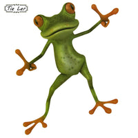 Animal Green Frog Decal Wall Stickers Bathroom Decor - sparklingselections