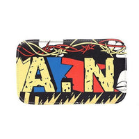 Stylish Women Graffiti Printing Designer Wallet - sparklingselections