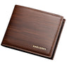 New Men Leather Designer Short Wallet