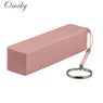 Portable Power Bank 18650 External Backup Battery Charger With Key Chain