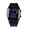 New Fashion Aviation Turbo Dial Flash LED Watch