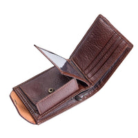 New Men Leather ID Card Holder Wallet - sparklingselections