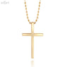 Trendy Stainless Steel Jesus Cross Pendant Necklace