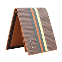 New Men Short Fringe Simple Leather Business Wallet - sparklingselections