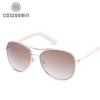 New Fashion Women Style light Gold Frame Classic Sunglasses - sparklingselections