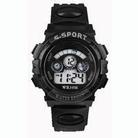 Waterproof Children Boy Digital LED Quartz Sports Wrist Watch - sparklingselections