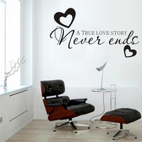 New Valentines Day Love Letter Room Window Wall Sticker - sparklingselections