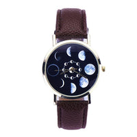 Lunar Eclipse Pattern Quartz Wrist Watches - sparklingselections