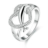 Silver Plated Fashion Wedding Ring for Women