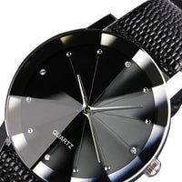Fashion Black Quartz Wrist Watch For Women - sparklingselections