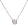 New Trendy Silver Plated Simple Choker Necklace
