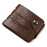 New Famous Letter Pattern Leather Wallet