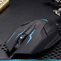 New 3 Button Optical USB Wired Gaming Mouse For PC - sparklingselections