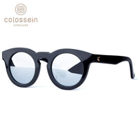 New Fashion Classic Round Black Frame Glasses for Women - sparklingselections