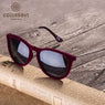 New Cat Eye Women Velvet Frame Designer Sunglasses