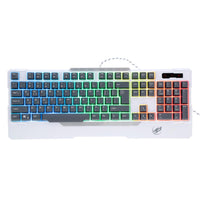 New USB Wired LED Colorful Rainbow Keyboard for Laptop Desktop - sparklingselections