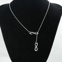 Style Infinite-Love Antique Silver Pendant Necklace - sparklingselections