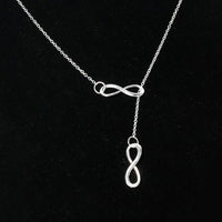 Style Infinite-Love Antique Silver Pendant Necklace - sparklingselections