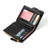 New Design Faux Leather ID Credit Card Holder Wallet for Men