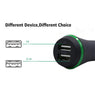 New Universal 5V 2.1A Dual USB Light Car Charger Adapter For smartphone