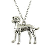 Puppy Dog Pendant Necklace For Women