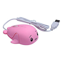 New Cute Facial Designed USB Wired Optical Mouse - sparklingselections