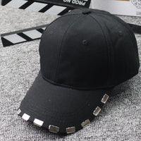New Adjustable Rivets Casual Hats - sparklingselections