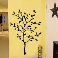 New Black Tree Branches PVC Wall Sticker - sparklingselections