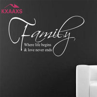 New Family Fashion Creativity Wall Stickers - sparklingselections