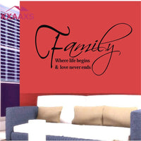 New Family Fashion Creativity Wall Stickers - sparklingselections