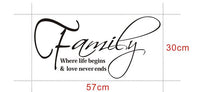 New Family Fashion Creativity Wall Stickers - sparklingselections