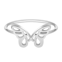 Delicate Butterfly Animal Engagement Rings for Women - sparklingselections