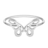 Delicate Butterfly Animal Engagement Rings for Women