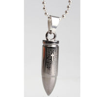 Bullet Silver Color Pendant Necklace for Women - sparklingselections