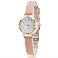 New Women Stylish Leather Quartz Wrist Watch - sparklingselections