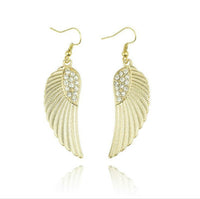 Women Gold Dangle Stylish Long Earrings - sparklingselections