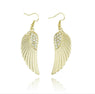 Women Gold Dangle Stylish Long Earrings