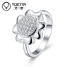 White Silver Rings For Women