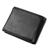 New Men Leather Credit/ID Card Holder Billfold Wallet - sparklingselections