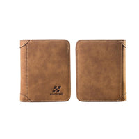 New Men Pu Leather Short Design Wallet - sparklingselections