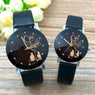 New fashion Student Couple Stylish Spire Glass Quartz Watch