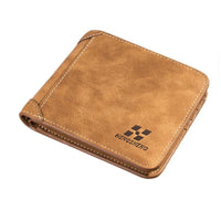 New Men's Scrubs Leather Short Wallet - sparklingselections