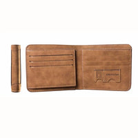 New Men's Scrubs Leather Short Wallet - sparklingselections