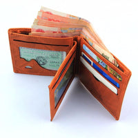 New Men Leather Card Holder Wallet - sparklingselections