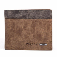 New Fashion Men Business Leather Wallet - sparklingselections